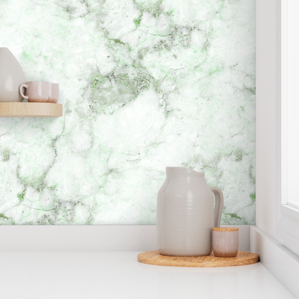Marble Natural Stone Grey With Green Veining Quartz Wallpaper carrara marble wallpaper