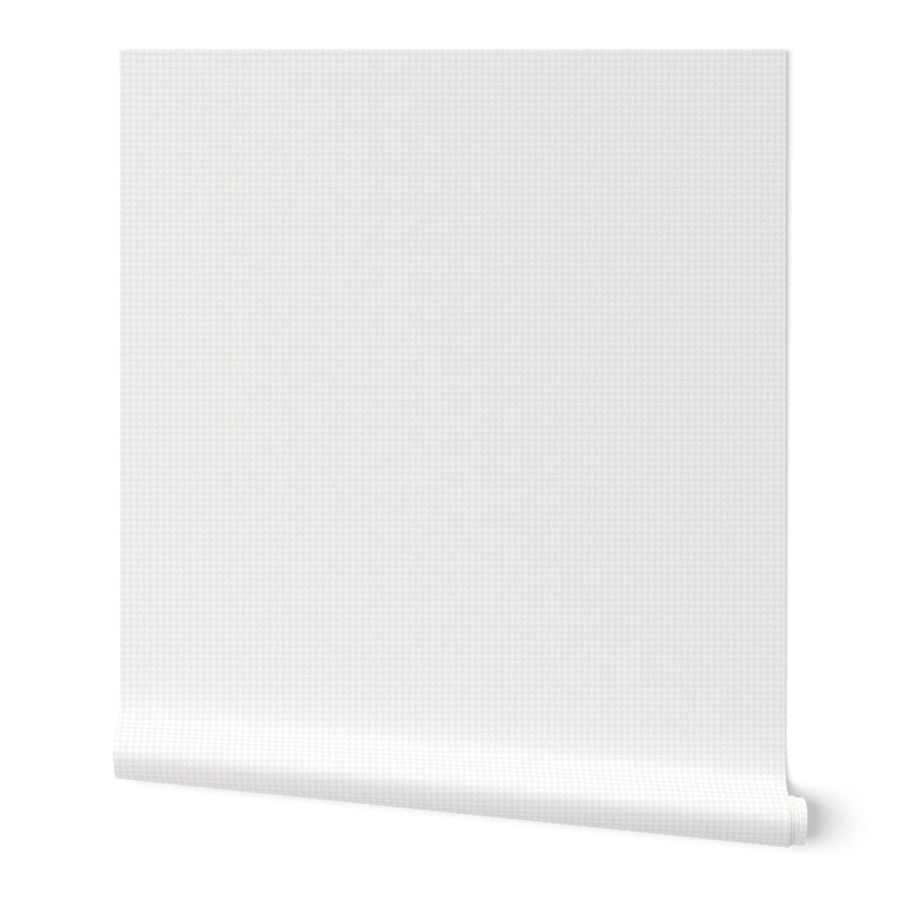 Small Bone White Houndstooth Check Pattern Wallpaper fabric wallpaper