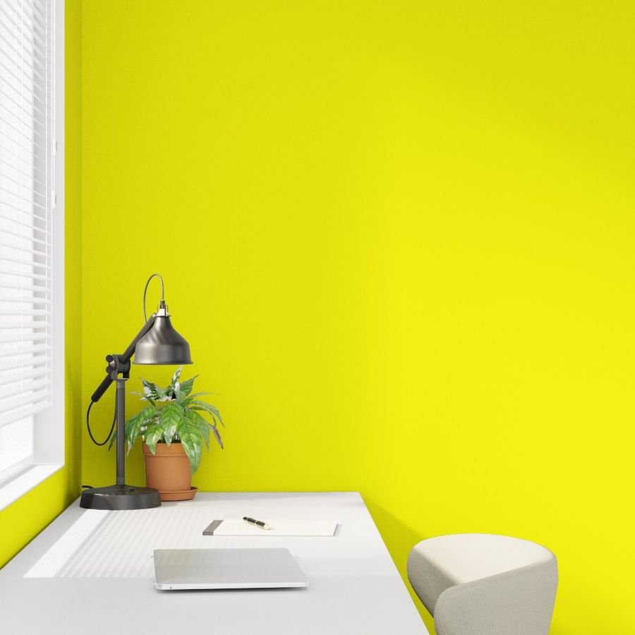 Bright Fluorescent Yellow Neon Wallpaper bright yellow wallpaper