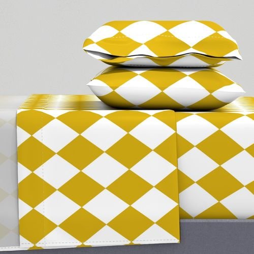 Antique Moss Yellow Modern Diamond Pattern Design Collection Design Collection diamond pattern sheet set design