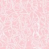 Elio Hearts White on Pink