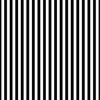 Black and White Thin Vertical Half Inch Picnic Stripes