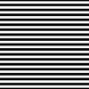 Black and White Thin Horizontal Half Inch Picnic Stripes