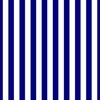 Blue and White Big 1-inch Beach Hut Vertical Stripes