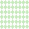 Spearmint Mint Small Modern Diamond Pattern