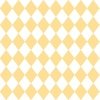 Buttercup Yellow Small Modern Diamond Pattern