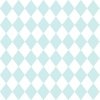 Blue Lily Small Modern Diamond Pattern