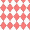 Antique Moss Yellow Modern Diamond Pattern Design Collection Design Collection Coral Rose Modern Diamond Pattern on White colorway design