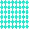 Aqua Gift Box Blue Small Modern Diamond Pattern