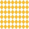 Butter Yellow Small Modern Diamond Pattern