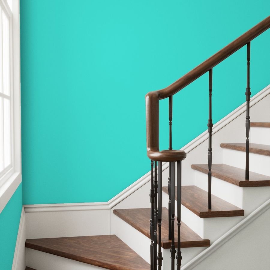 South Beach Art Deco Aqua Florida Colors of the Sunshine State Wallpaper aqua water wallpaper