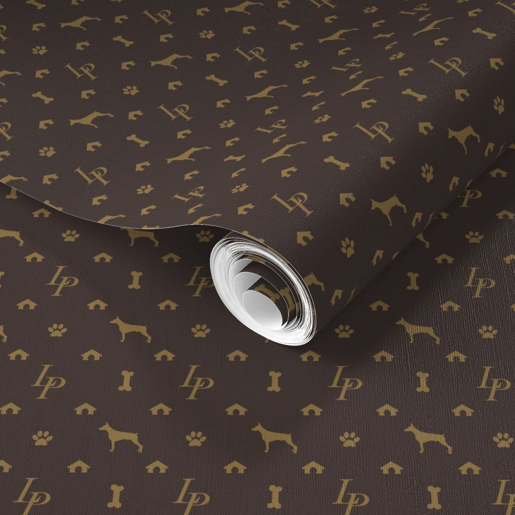Louis Mini Pinscher Luxury Dog Attire Wallpaper louis brown wallpaper