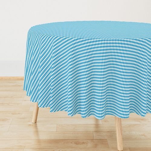 Oktoberfest Bavarian Blue and White Mini 1 inch Diagonal Diamond Pattern Home Styling Collection Home Styling Collection bavarian flag tablecloth design