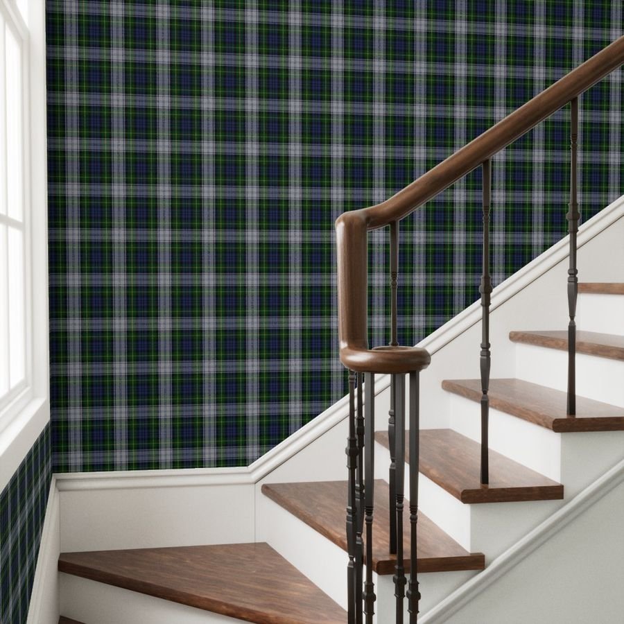Larger Dress Gordon Scottish Tartan Plaid Pattern Wallpaper gordon clan wallpaper