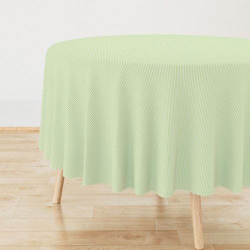 Grass Cuttings Green Pinstripe with White Pinstripes Dad Edit Home Styling Collection Home Decor Collection earthy tablecloth design