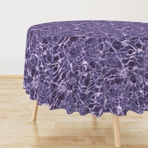 Bermuda Horseshoe Bay Pink Violet Water Ripples Home Decor Collection Interior Collection water ripples tablecloth design