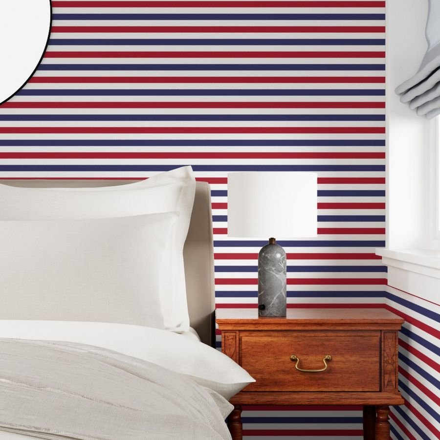 USA American Flag Red White and Blue Alternating Stripes Wallpaper flag stripes wallpaper