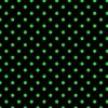 Black Licorice and Lime Green Polka Dots