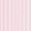 Trendy Large Pink Petal French Mattress Ticking Double Stripes