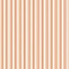 Trendy Large Orange Soda French Mattress Ticking Double Stripes