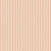 Classic Small Orange Soda French Mattress Ticking Double Stripes