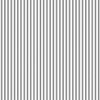 Classic Small Grey Cinder Pastel Grey French Mattress Ticking Double