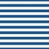 Classic Blue and White Horizontal Cabana Tent 1