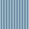 Classic Blue and White 1/2 inch Thin Vertical Picnic Stripes