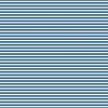 Narrow Horizontal ¼ inch Sailor stripes in Classic Blue and White