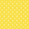 Bees Wreathed in White on Honey Yellow