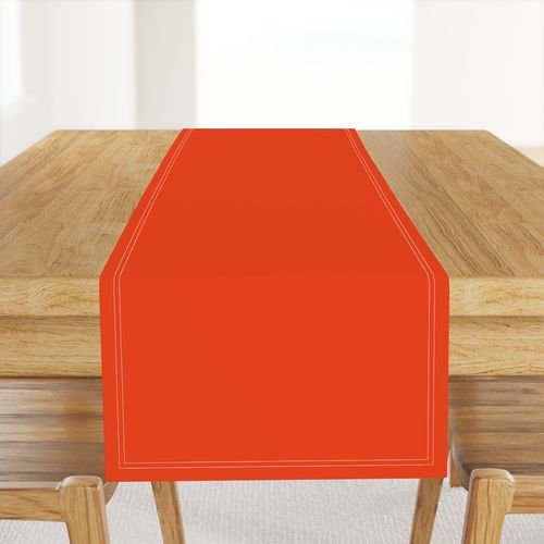 Citrus Orange Florida Colors of the Sunshine State Home Styling Collection Decor Collection citrus orange table runner design