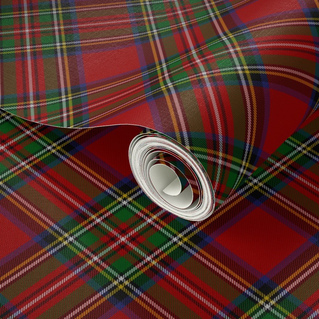 Royal Stewart Tartan Stuart Clan Plaid Tartan Design Collection Design Collection scottish tartan wallpaper