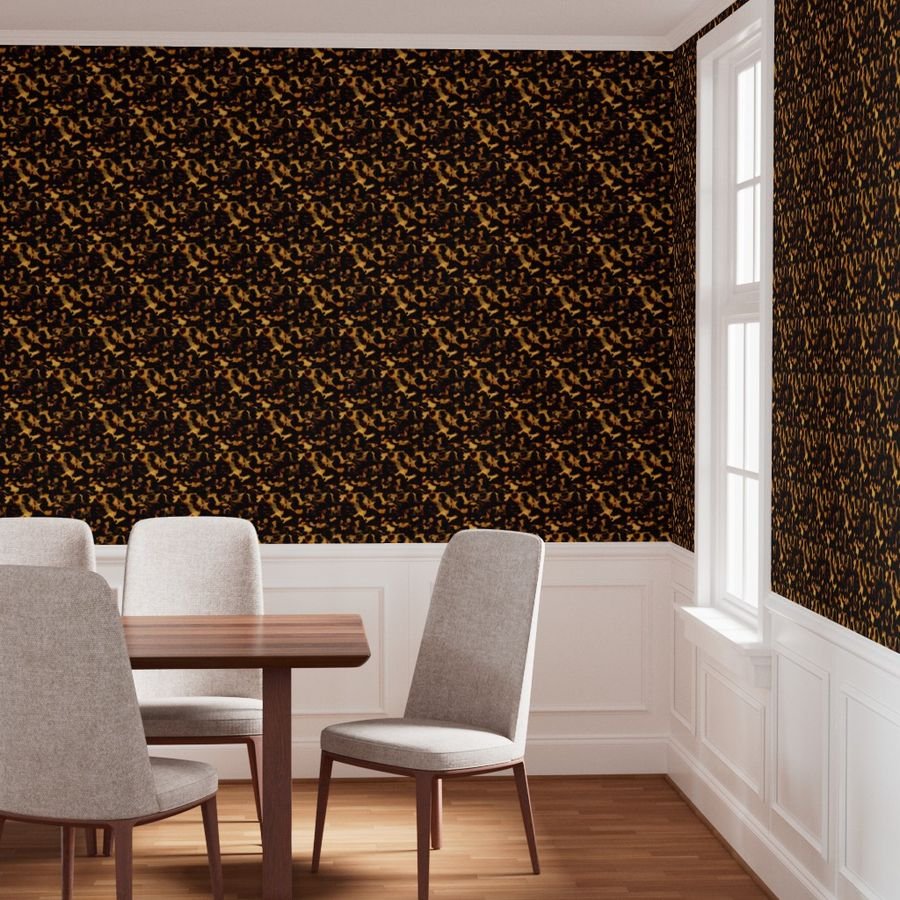 Original Gold and Brown Tortoiseshell Seamless Repeat Pattern Design Collection Design Collection tortoise pattern wallpaper