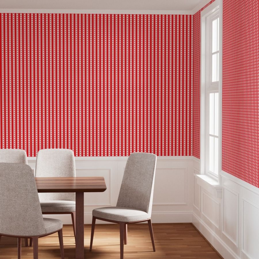 Canadian Flag Colors Red White and Maple Leaves 1 Inch Vertical Wallpaper maple leaf wallpaper