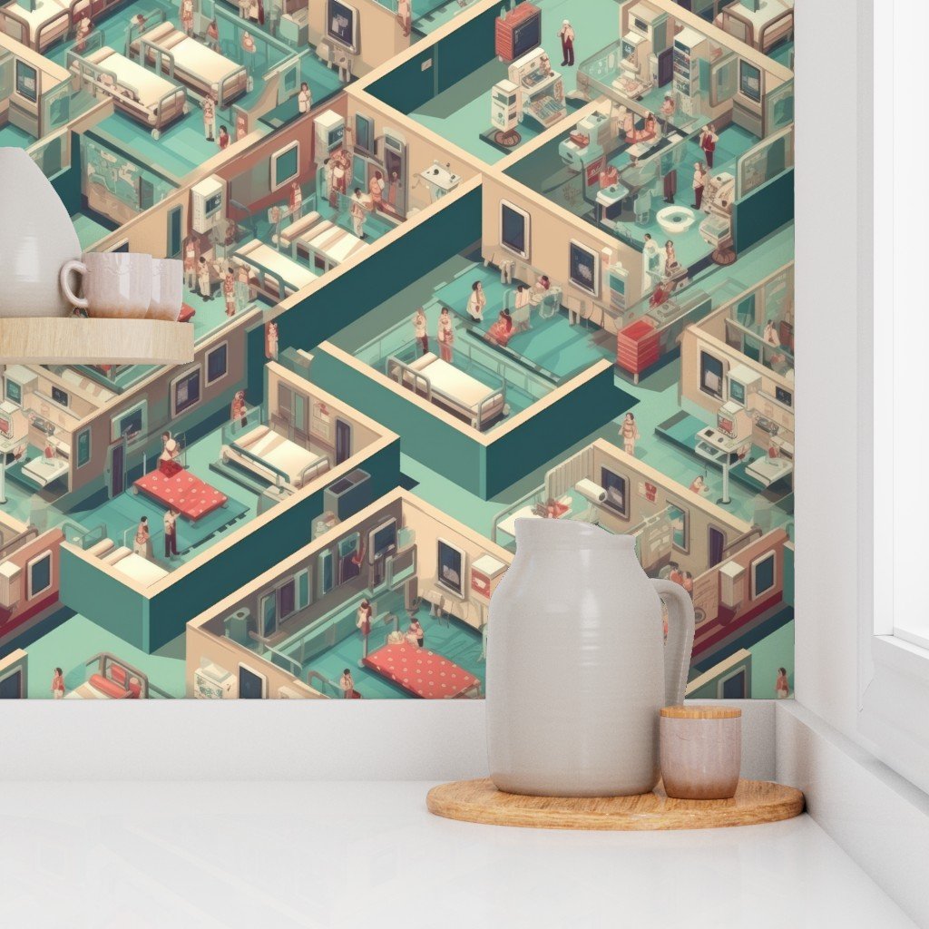 Wallpaper hospital rooms wallpaper