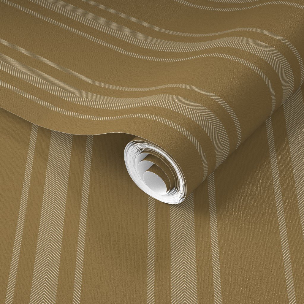 Tan French Provincial Mattress Ticking Wallpaper mattress stripes wallpaper