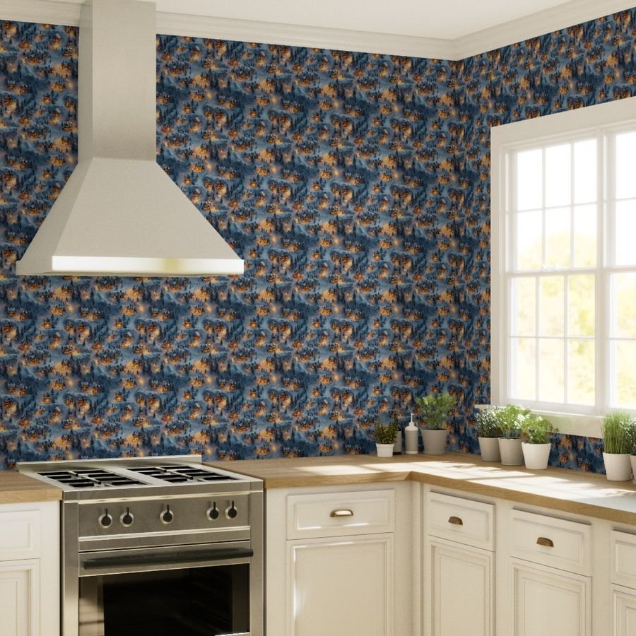 Night Before Christmas - Winters Whisper Wallpaper luminous wallpaper