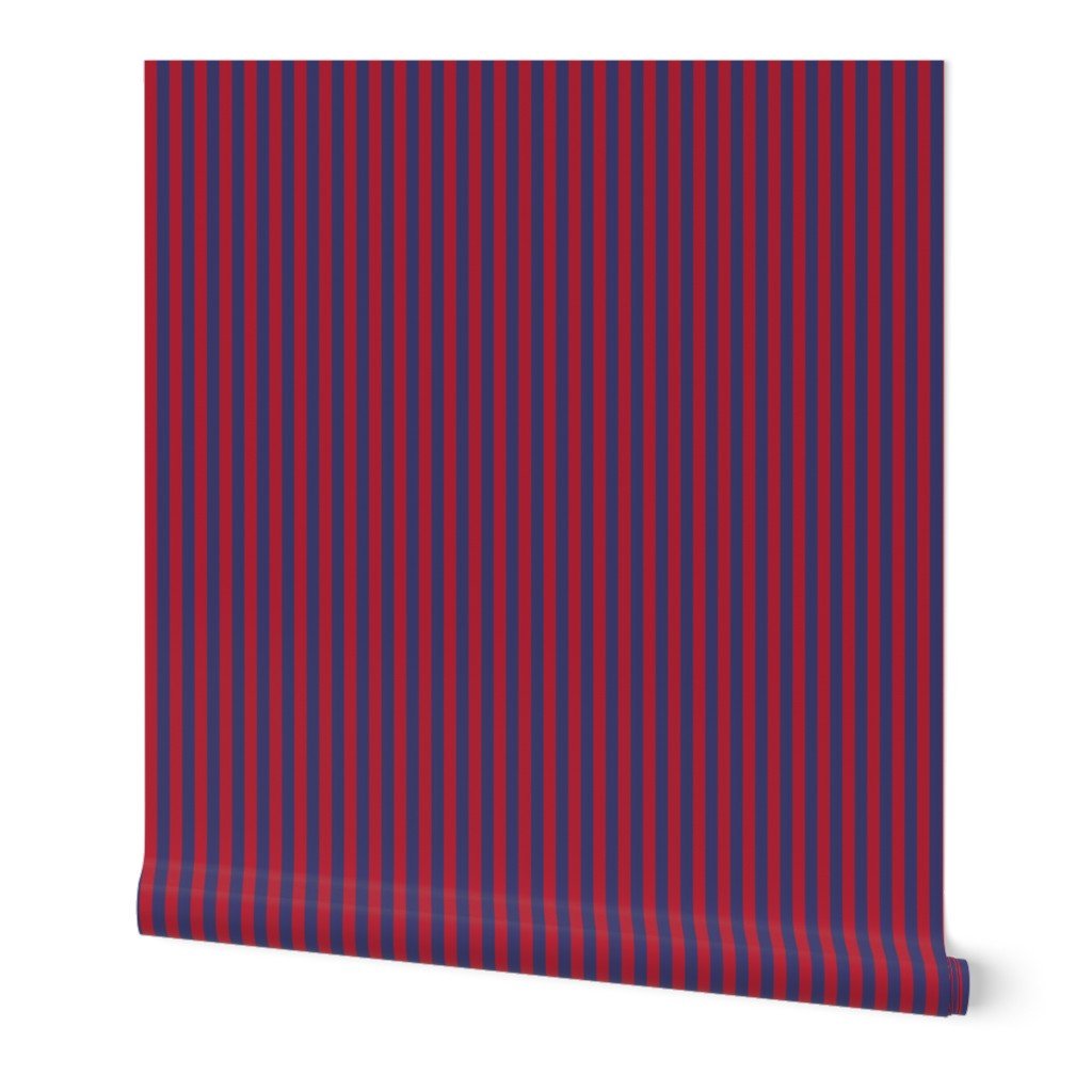 Small Red and Blue USA American Flag Vertical Stripes Wallpaper flag colors wallpaper