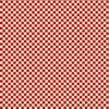 Brick Red and Cream Checkerboard Squares