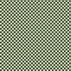 Hunter Green and Cream Checkerboard Squares
