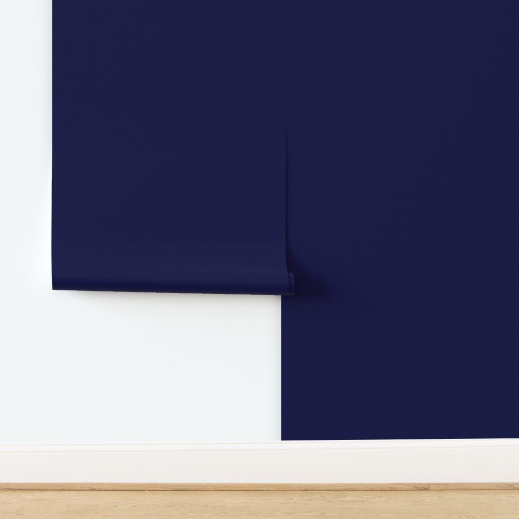 North Sea Blue Solid Wallpaper design