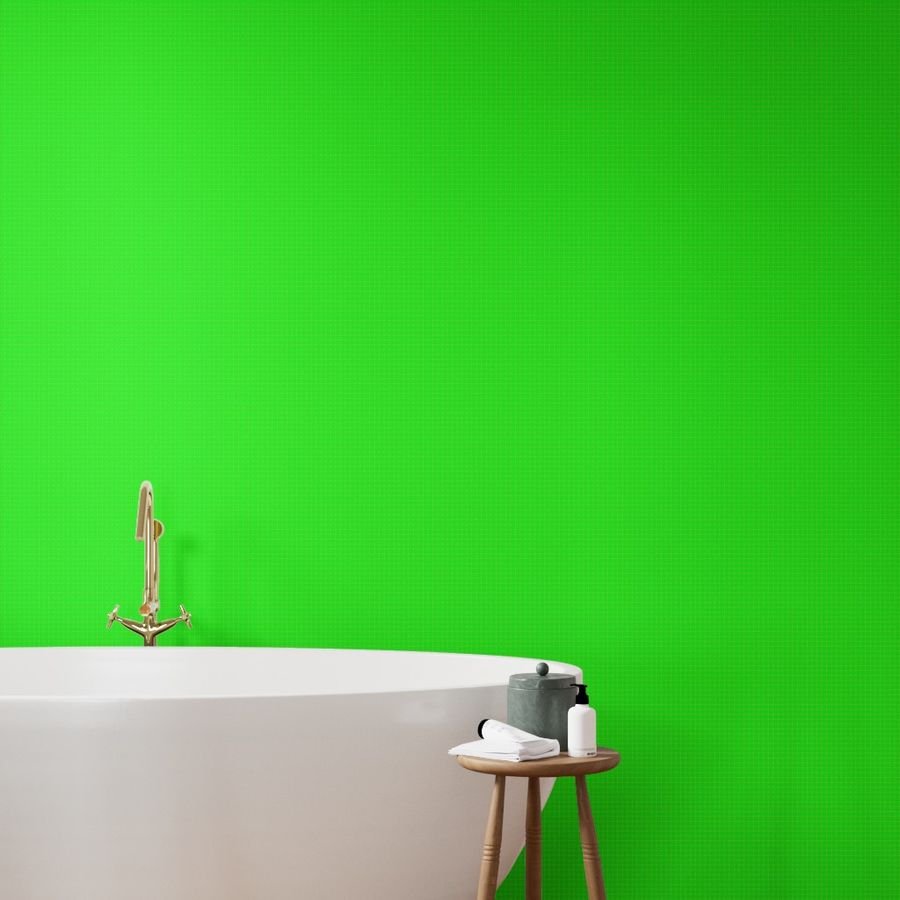 Yellow on Green on Lemon and Lime Grid 1/2 inch Wallpaper check wallpaper