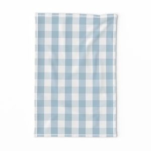 Sky Blue and White French Provincial Winter Gingham Check Home Styling Collection Interior Collection sky blue white tea towel design