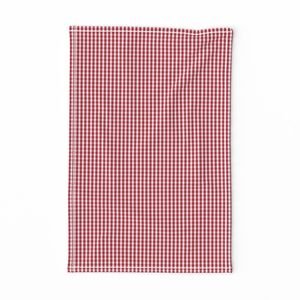 Small USA Flag Red and White Gingham Checks Interior Collection Design Collection usa checks tea towel design