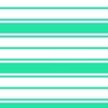 Sea Mint Green and White Horizontal French Stripe