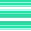 Sea Mint Green and White Horizontal French Stripe