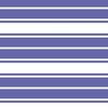 Periwinkle Blue and White Jumbo Horizontal Banded Stripes
