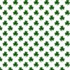 Shamrock 2-Tone Green on White St.Patrick s Day Clover