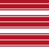 Cherry Orchard Red and White Horizontal French Stripe
