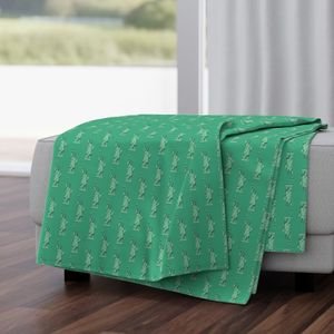 Mini Lady Liberty Statues Repeat in Beguiling Green Decor Collection Home Styling Collection lady liberty throw blanket design